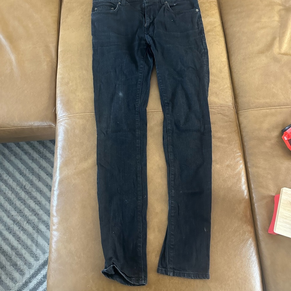 Saint Laurent Men's Skinny Jeans - Black